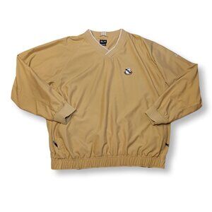 Adidas Mens XL Golf Windbreaker Tan CLIMASHELL SCG Salem Golf Club